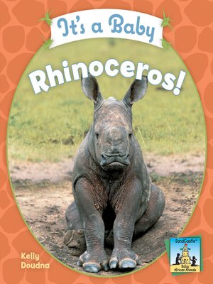 cover image of It's a Baby Rhinoceros!